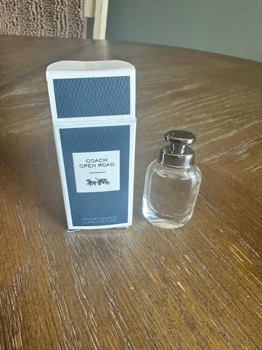 Coach Open Road Miniature Bottle with Blue Box